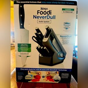 Brand new- never opened. NINJA Foodi Never Dull Knife System